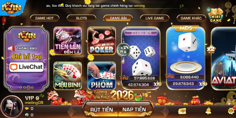 Thông tin giới thiệu IWIN chi tiết